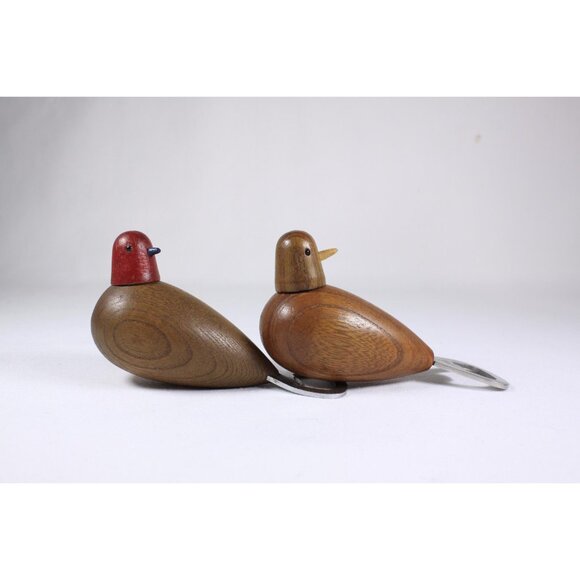 Pair wooden dove bottle openers, pigeon beer bottle openers, home bar decor - Picture 8 of 10